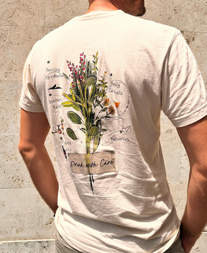 t-shirt collettivo botanico